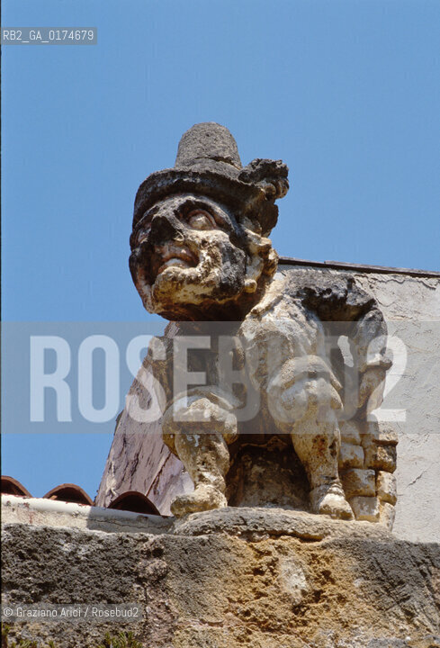 SICILIA  , ( PALERMO ) BAGHERIA  : VILLA PALAGONIA  - © 2002 Graziano Arici/Rosebud2 / GEO / MOSTRI / MASCHERONI