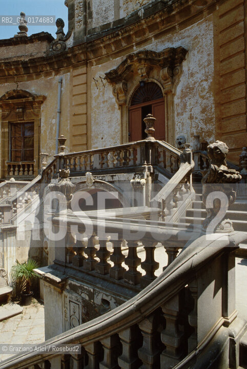 SICILIA  , ( PALERMO ) BAGHERIA  : VILLA PALAGONIA  - © 2002 Graziano Arici/Rosebud2 / GEO / MOSTRI / MASCHERONI