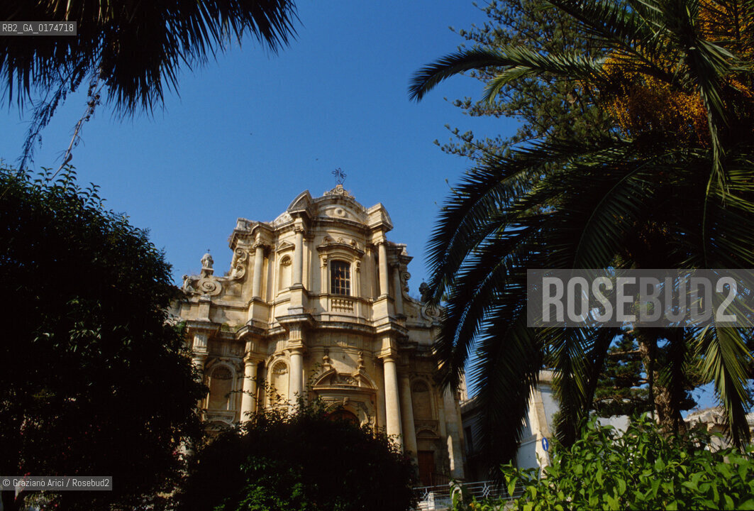 SICILIA  , (SIRACUSA) NOTO : CHIESA    - © 2002 Graziano Arici/Rosebud2 / GEO / ARCHITETTURA / BAROCCO