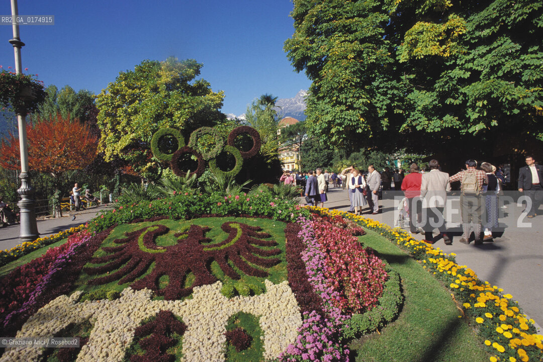 ALTO ADIGE (SUDTIROL), (BOLZANO), MERANO (MERAN) :GIARDINI  - © 2002 Graziano Arici/Rosebud2 / GEO