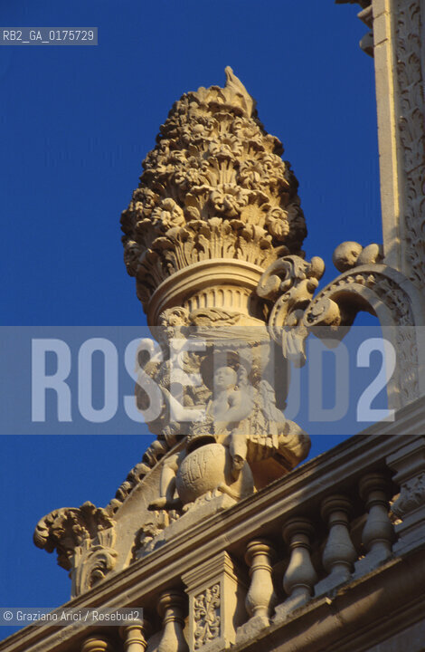 PUGLIA  ,  LECCE  :  CHIESA DEL ROSARIO   - © 2002 Graziano Arici/Rosebud2 / GEO / ARCHITETTURA / BAROCCO