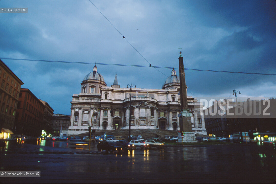 LAZIO, ROMA : S.MARIA MAGGIORE - © 1995 Graziano Arici/Rosebud2 / GEO / PIAZZA / CHIESA