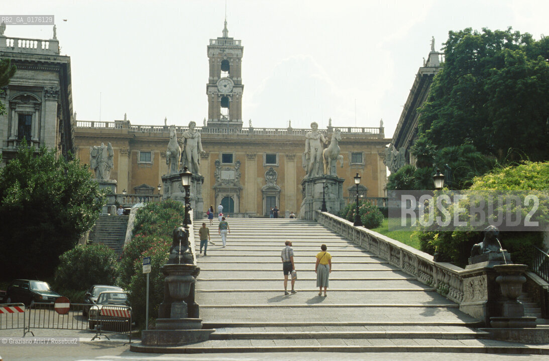 LAZIO, ROMA : CAMPIDOGLIO - © 1995 Graziano Arici/Rosebud2 / GEO /