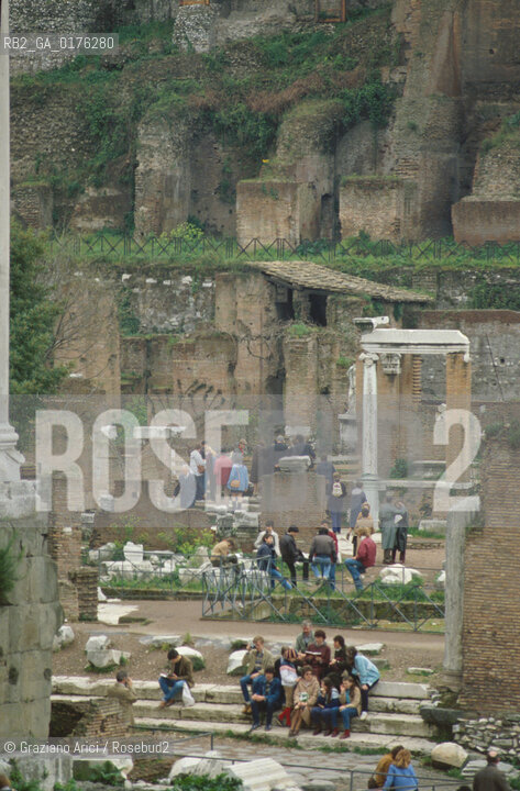 LAZIO, ROMA : FORO ROMANO   - © 1995 Graziano Arici/Rosebud2 / GEO / ARCHEO /