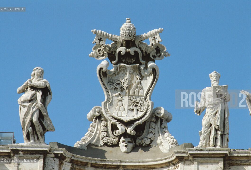 LAZIO, ROMA, VATICANO :  PIAZZA S.PIETRO  - © 1995 Graziano Arici/Rosebud2 / GEO