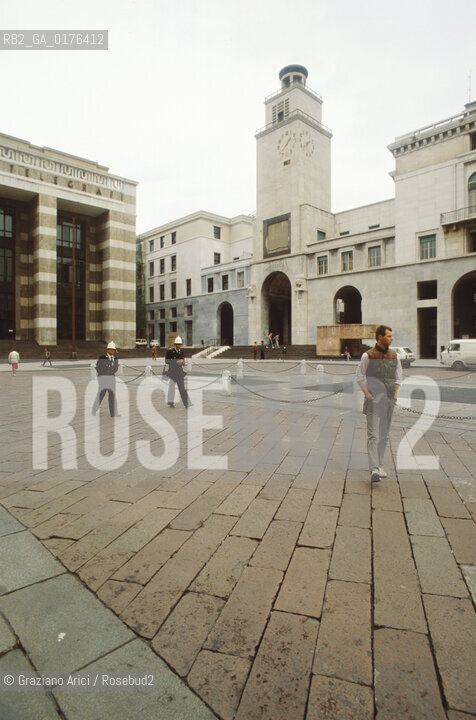 LOMBARDIA, BRESCIA :PIAZZA DELLA VITTORIA    - © 2002 Graziano Arici/Rosebud2 / GEO