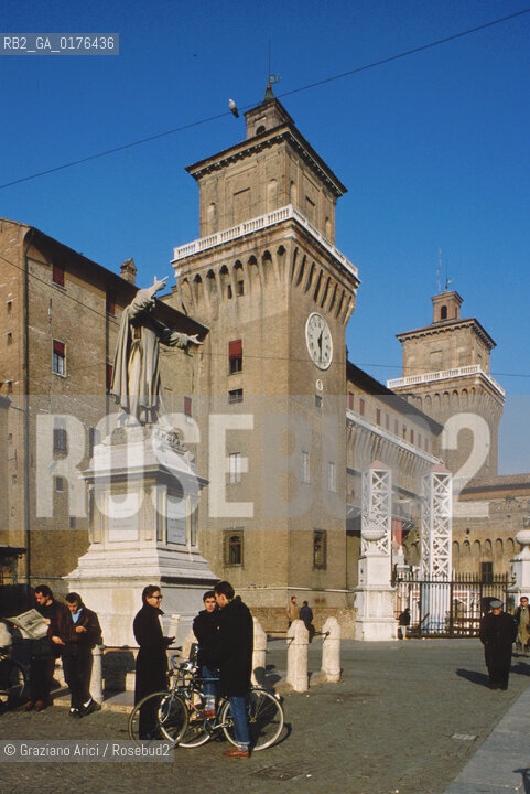 EMILIA-ROMAGNA  FERRARA : IL CASTELLO ESTENSE   - © 2002 Graziano Arici/Rosebud2 / GEO /