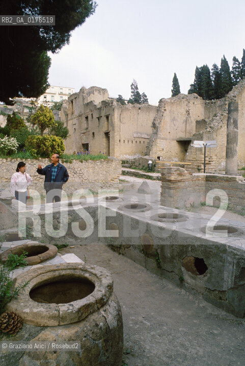 CAMPANIA,  (NAPOLI)  ERCOLANO : ROVINE DELLA CITTA    - © 2002 Graziano Arici/Rosebud2 / GEO /