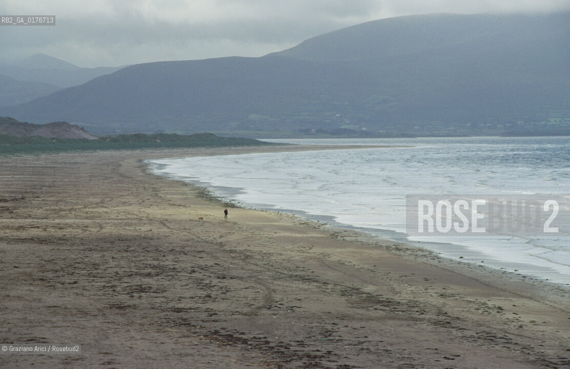 IRLANDA (KERRY) PENISOLA DI DINGLE : SPIAGGIA DI INCH   - © 2002 Graziano Arici/Rosebud2 / GEO / MARE /