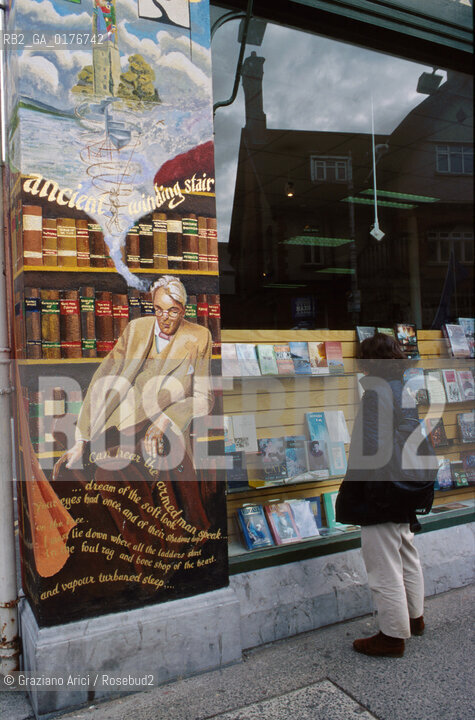IRLANDA (SLIGO) LA TERRA DI W.B.YEATS : LIBRERIA   - © 2002 Graziano Arici/Rosebud2 / GEO / LETTERATURA / POESIA