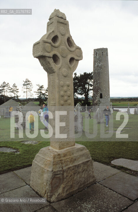 IRLANDA (LEINSTER) ATHLONE : MONASTERO DI CLONMACNOISE     - © 2002 Graziano Arici/Rosebud2 / GEO