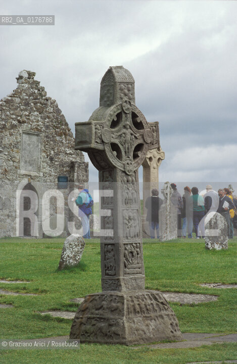IRLANDA (LEINSTER) ATHLONE : MONASTERO DI CLONMACNOISE     - © 2002 Graziano Arici/Rosebud2 / GEO