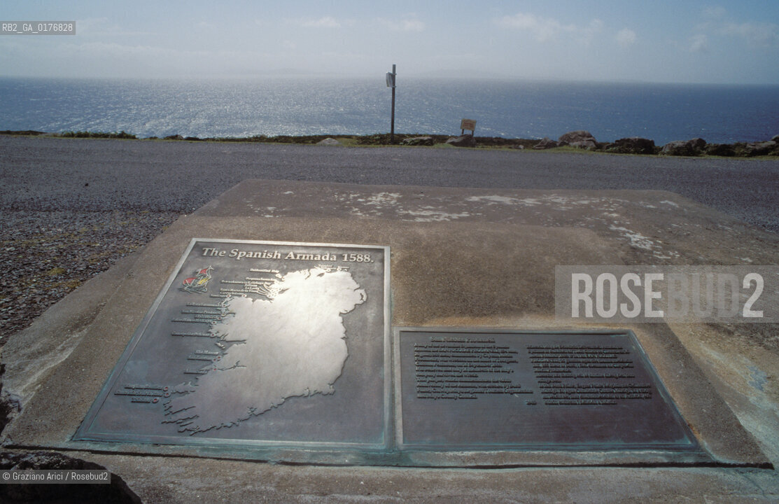 IRLANDA (KERRY) SPANISH POINT : DOVE AFFONDO LINVINCIBILE ARMADA  - © 2002 Graziano Arici/Rosebud2 / GEO
