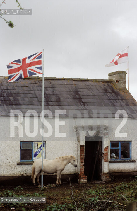 GRAN BRETAGNA (ULSTER)  DUNNAMORE : FATTORIA UNIONISTA - © 2002 Graziano Arici/Rosebud2 / GEO