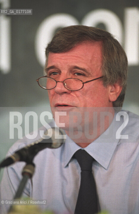 FONDAMENTA 13/16 GIUGNO 2002 - SIGNIFICATI CONDIVISI - IL SOCIOLOGO ALDO BONOMI (ITALIA) - ©Graziano Arici/Rosebud2 