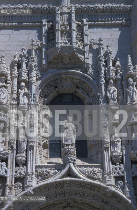 PORTOGALLO, LISBONA : MOSTEIRO DOS JERONIMOS   @ 2002 Graziano Arici/Rosebud2  / GEO