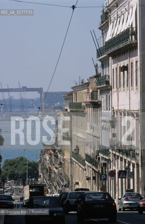 PORTOGALLO, LISBONA : QUARTIERE DI BAIXA    @ 2002 Graziano Arici/Rosebud2  / GEO