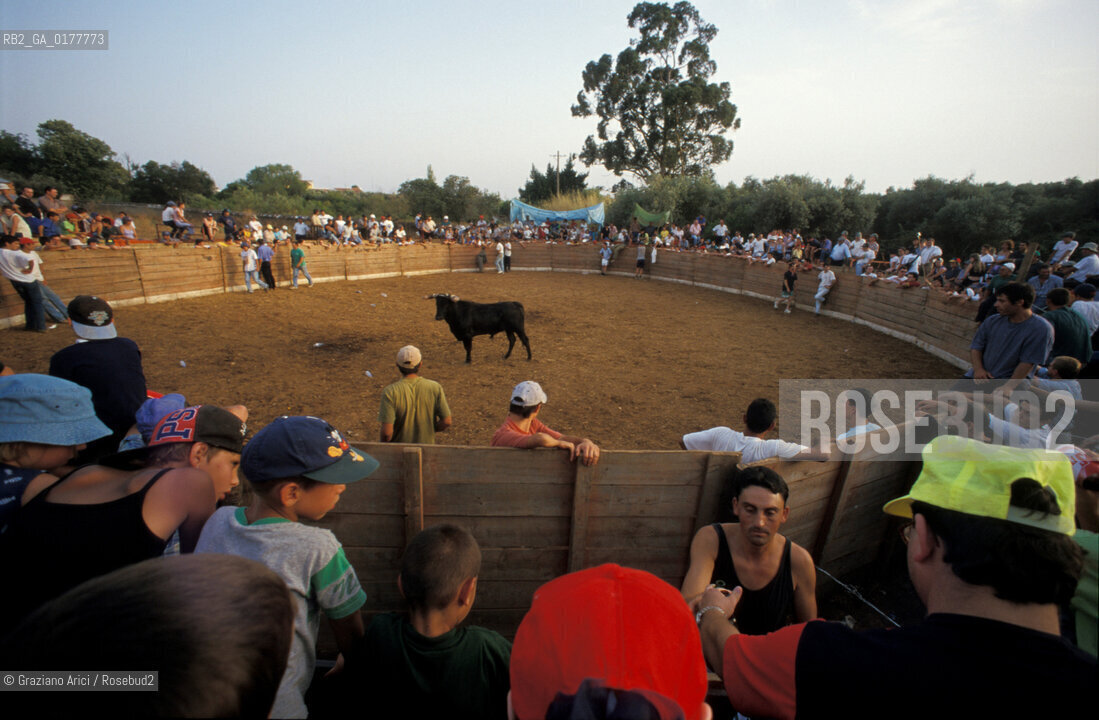 PORTOGALLO, (ALENTEJO) CORRIDA DI VILLAGGIO     @ 2002 Graziano Arici/Rosebud2  / GEO