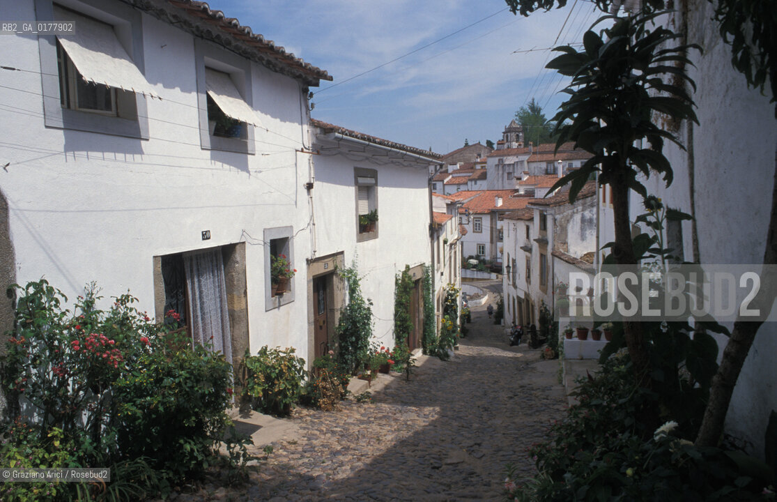 PORTOGALLO, (ALENTEJO) CASTELO DE VIDE :UNA STRADA DELLA JUDARIA    @ 2002 Graziano Arici/Rosebud2 /  EBREI / GEO