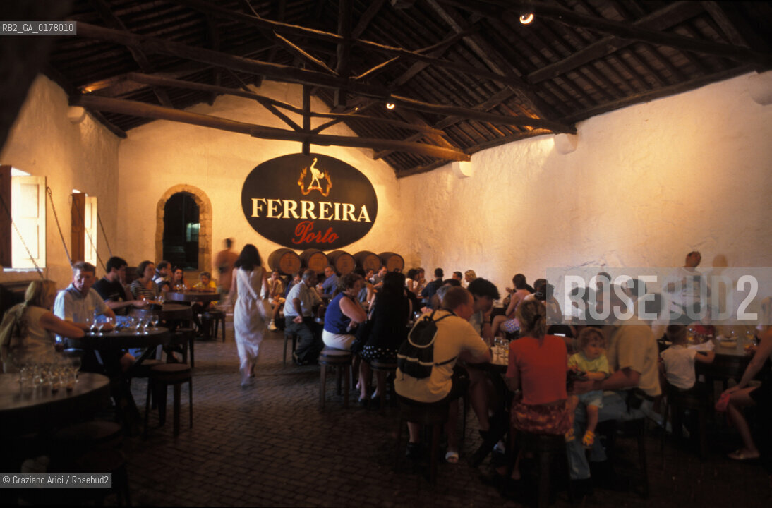 PORTOGALLO, (DOURO) PORTO :UNA CANTINA DI VINO PORTO    @ 2002 Graziano Arici/Rosebud2  / GEO