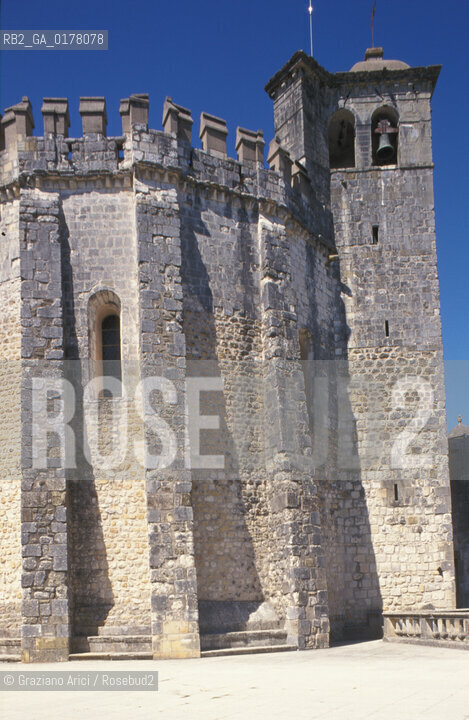 PORTOGALLO, (ESTREMADURA) TOMAR :  CONVENTO DO CRISTO   @ 2002 Graziano Arici/Rosebud2 / TEMPLARI  / GEO