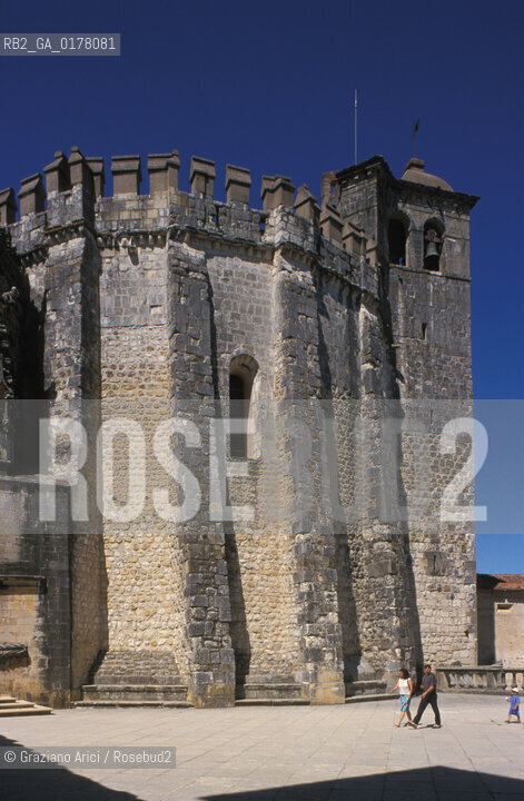 PORTOGALLO, (ESTREMADURA) TOMAR :  CONVENTO DO CRISTO   @ 2002 Graziano Arici/Rosebud2 / TEMPLARI  / GEO