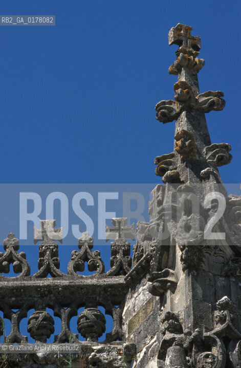 PORTOGALLO, (ESTREMADURA) TOMAR :  CONVENTO DO CRISTO   @ 2002 Graziano Arici/Rosebud2 / TEMPLARI  / GEO