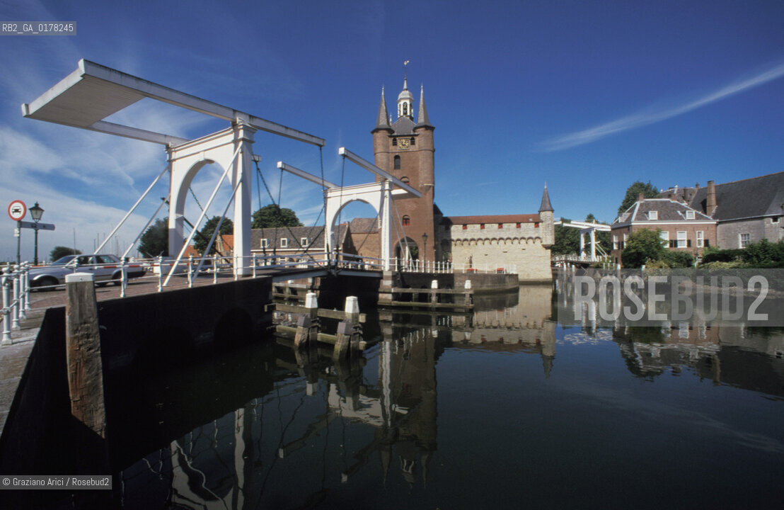 OLANDA , (ZEELAND) GOES : CANALE  -  © 2002 Graziano Arici/Rosebud2 / PONTE / GEO