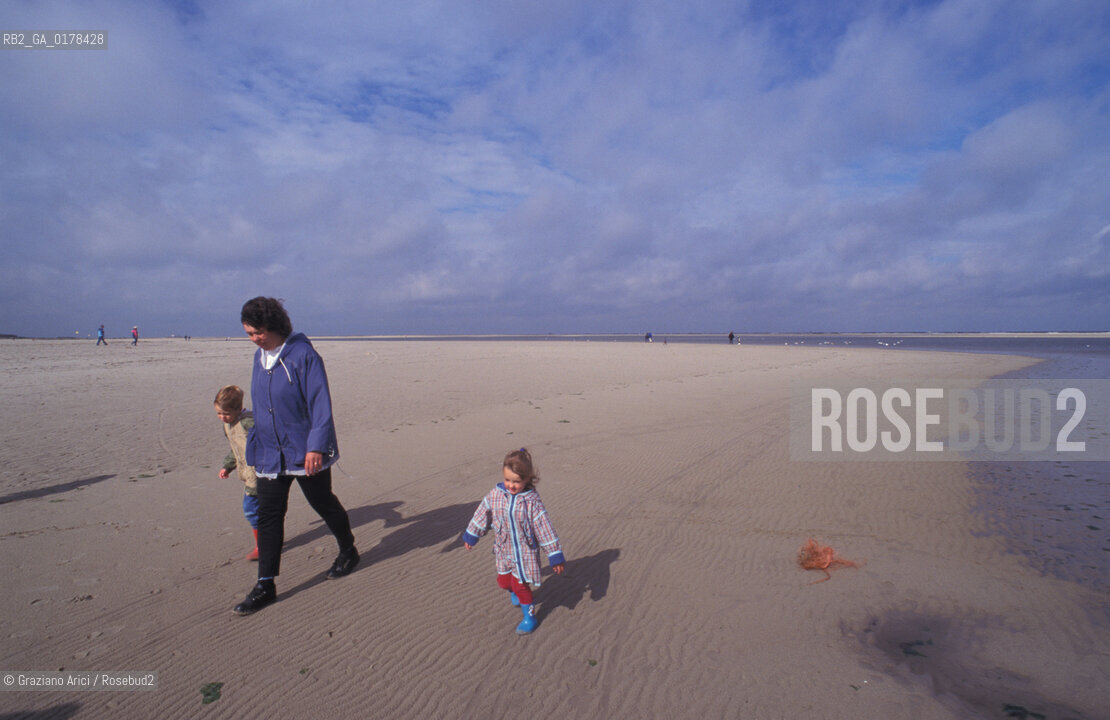 OLANDA , ( ISOLE FRISONE ) TEXEL : SPIAGGIA  -  © 2002 Graziano Arici/Rosebud2 / GEO