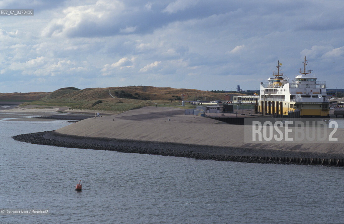 OLANDA , ( ISOLE FRISONE ) TEXEL : IL PORTO  -  © 2002 Graziano Arici/Rosebud2 / GEO