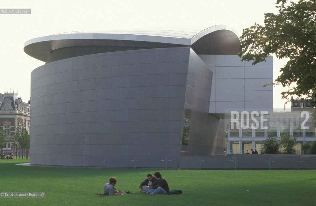 OLANDA , AMSTERDAM :IL MUSEO VAN GOGH  -  © 2002 Graziano Arici/Rosebud2 / ARCHITETTURA CONTEMPORANEA / GEO
