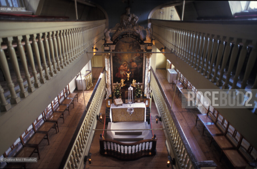 OLANDA , AMSTERDAM :IL MUSEO MUSEUM AMSTELKRING ONS LIEVE HEER OP SOLDER   -  © 2002 Graziano Arici/Rosebud2 / CHIESA / GEO