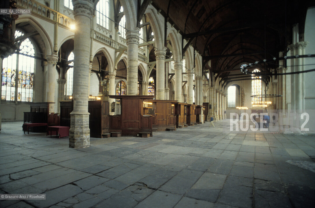 OLANDA , AMSTERDAM  : LA OUDE KERK -  © 2002 Graziano Arici/Rosebud2  / GEO