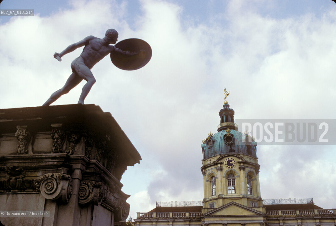 (GERMANIA) BERLINO 1984 : SCHLOSS CHARLOTTENBURG   - ©Graziano Arici/Rosebud2 / GEO / CASTELLO