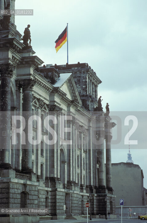 (GERMANIA) BERLINO 1984 : IL REICHSTAG    - ©Graziano Arici/Rosebud2 / GEO
