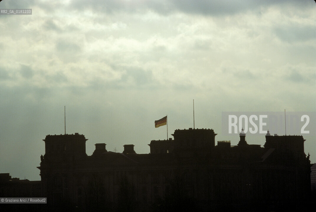 (GERMANIA) BERLINO 1984 : IL REICHSTAG    - ©Graziano Arici/Rosebud2 / GEO