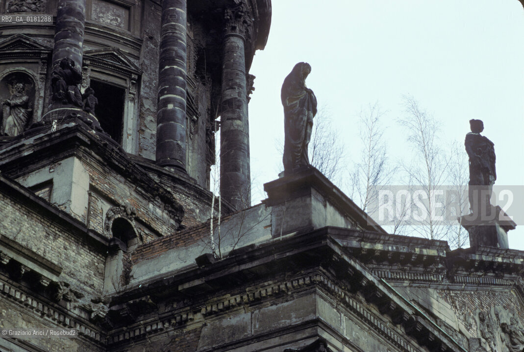 (GERMANIA) BERLINO EST 1984 : IL DEUTSCHER DOM IN AKADEMIE PLATZ    - ©Graziano Arici/Rosebud2 / GEO