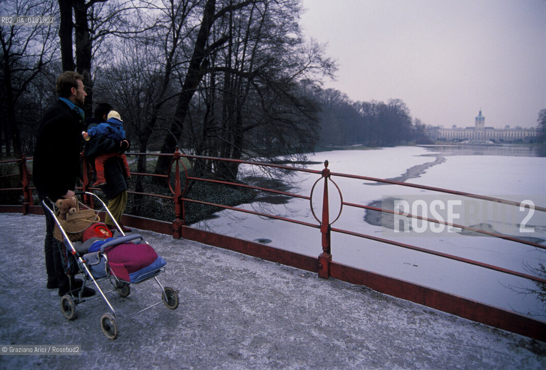(GERMANIA) BERLINO 1989 : SCHLOSS CHARLOTTENBURG   - ©Graziano Arici/Rosebud2 / GEO / CASTELLO