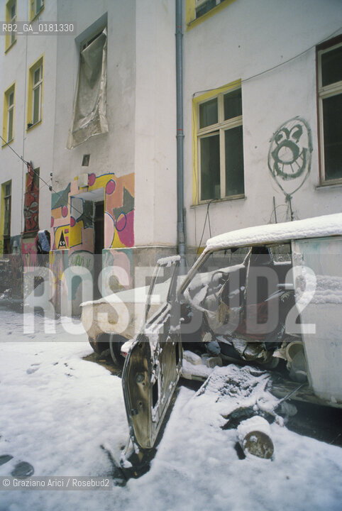 (GERMANIA) BERLINO 1989 : KREUZBERG - GRAFFITI  - ©Graziano Arici/Rosebud2 / GEO /