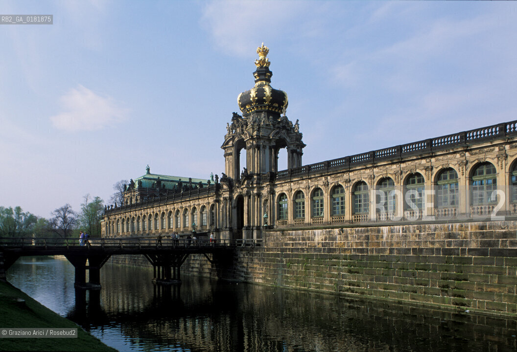 GERMANIA (SASSONIA) DRESDA : LO ZWINGER  - © 1994 Graziano Arici/Rosebud2 / GEO / BAROCCO