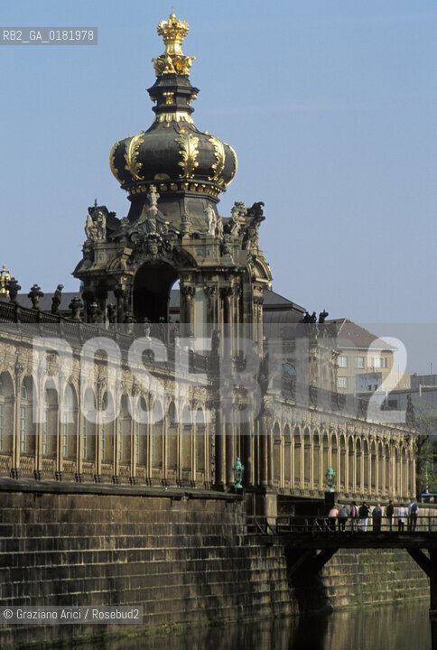 GERMANIA (SASSONIA) DRESDA : LO ZWINGER  - © 1994 Graziano Arici/Rosebud2 / GEO / BAROCCO / PORTA DELLA CORONA