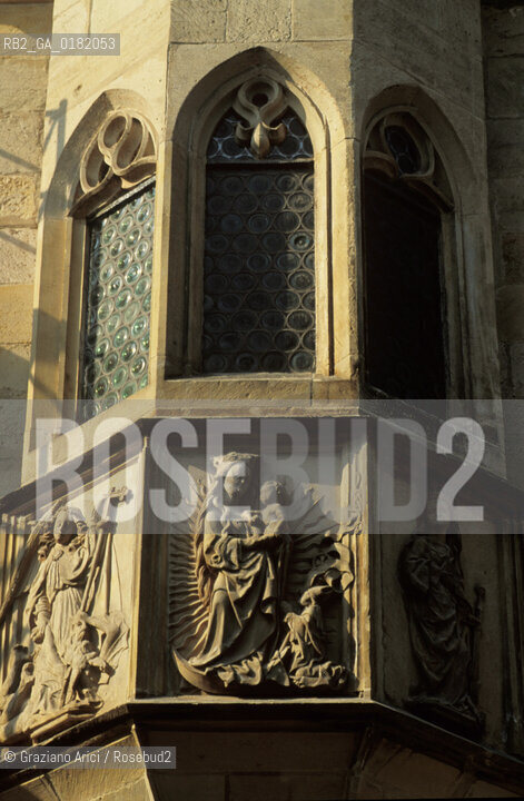 GERMANIA (TURINGIA) ERFURT : CASA GOTICA  - © 1994 Graziano Arici/Rosebud2 / GEO