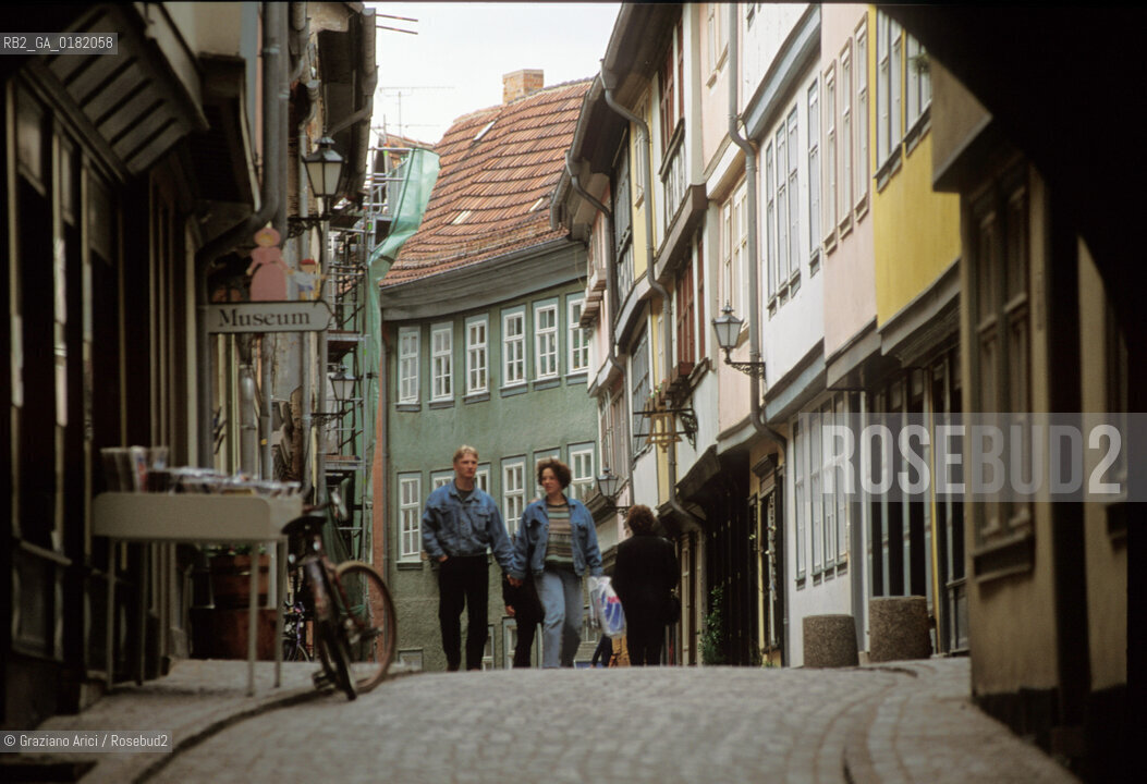 GERMANIA (TURINGIA) ERFURT :IL KRAMMEMBRUCKE  - © 1994 Graziano Arici/Rosebud2 / GEO