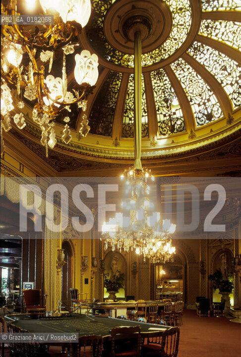 GERMANIA ( BADEN-WURTTEMBERG ) BADEN-BADEN : IL CASINO - © 1996 Graziano Arici/Rosebud2 / GEO /  ROULETTE