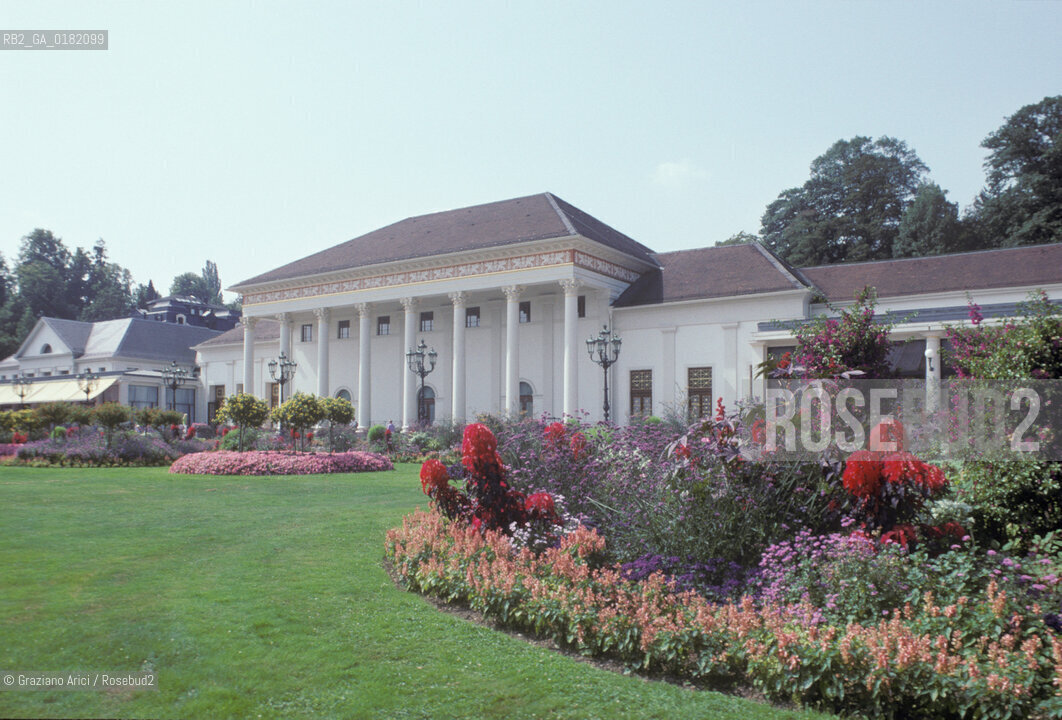 GERMANIA ( BADEN-WURTTEMBERG ) BADEN-BADEN : LA KURHAUS    - © 1996 Graziano Arici/Rosebud2 / GEO /  TERME