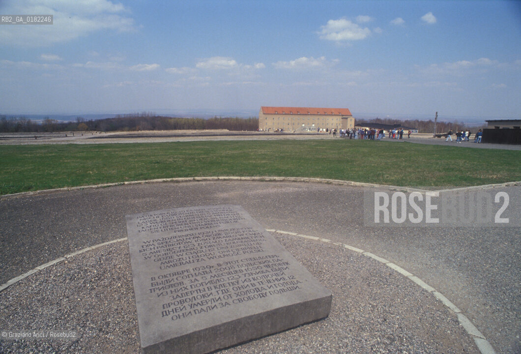GERMANIA (TURINGIA) WEIMAR  : CAMPO DI CONCENTRAMENTO E DI STERMINIO DI BUCHENWALD  - © 1994 Graziano Arici/Rosebud2 / GEO / EBREI