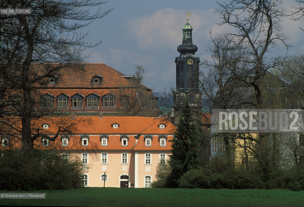 GERMANIA (TURINGIA) WEIMAR  :IL CASTELLO E IL PALAZZO DI CHARLOTTE VON STEIN  - © 1994 Graziano Arici/Rosebud2 / GEO / LETTERATURA