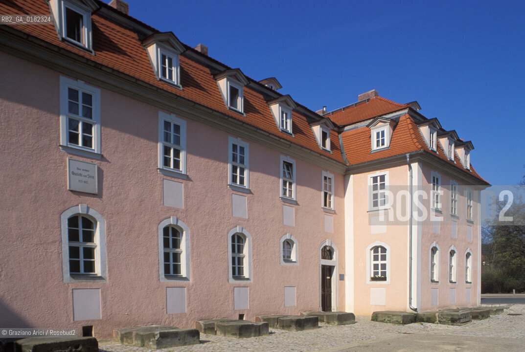 GERMANIA (TURINGIA) WEIMAR  : IL PALAZZO DI CHARLOTTE VON STEIN - © 1994 Graziano Arici/Rosebud2 / GEO / LETTERATURA