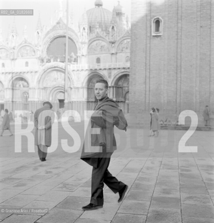 THE CONDUCTOR ARTURO BASILE - VENICE - 1964 © ARCHIVIO Graziano Arici/Rosebud2  / MUSICA/ DIRETTORE DORCHESTRA