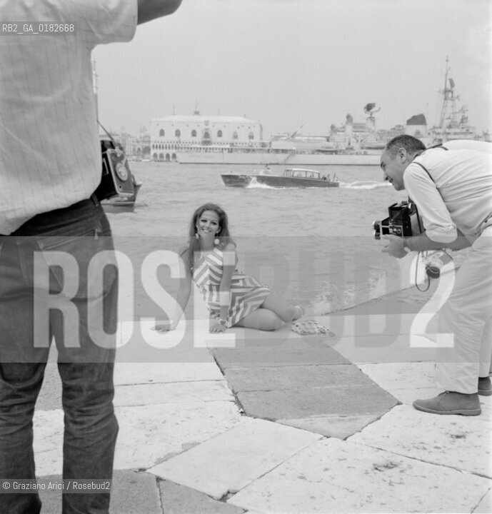 THE ACTRESS CLAUDIA CARDINALE  IN VENICE - 1967 © ARCHIVIO Graziano Arici/Rosebud2  / CINEMA / ATTORE / FOTOGRAFO